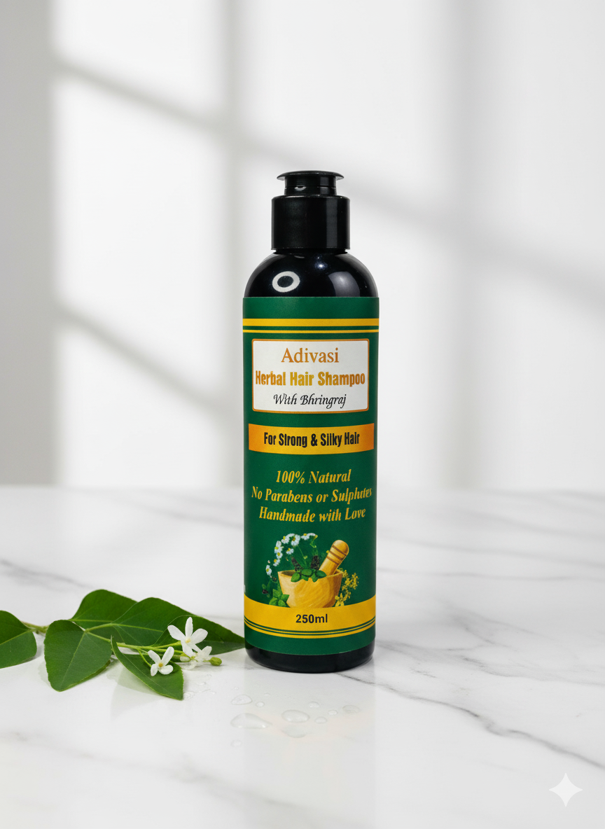 Adivasi Herbal Hair Oil & Herbal Shampoo